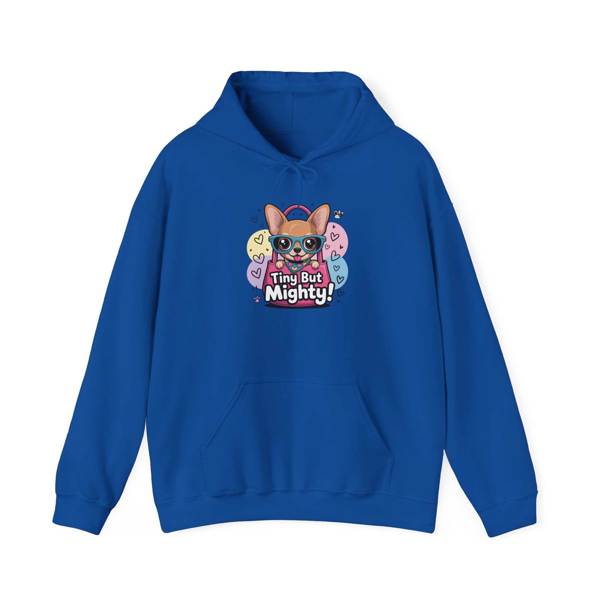 Tiny But Mighty Unisex Heavy Blend™ Hooded Sweatshirt Tiny But Mighty Unisex Hoodie, Cute Pet Lover Gift, Funny Sweatshirt, Dog Lover Apparel, Fun Everyday Wear