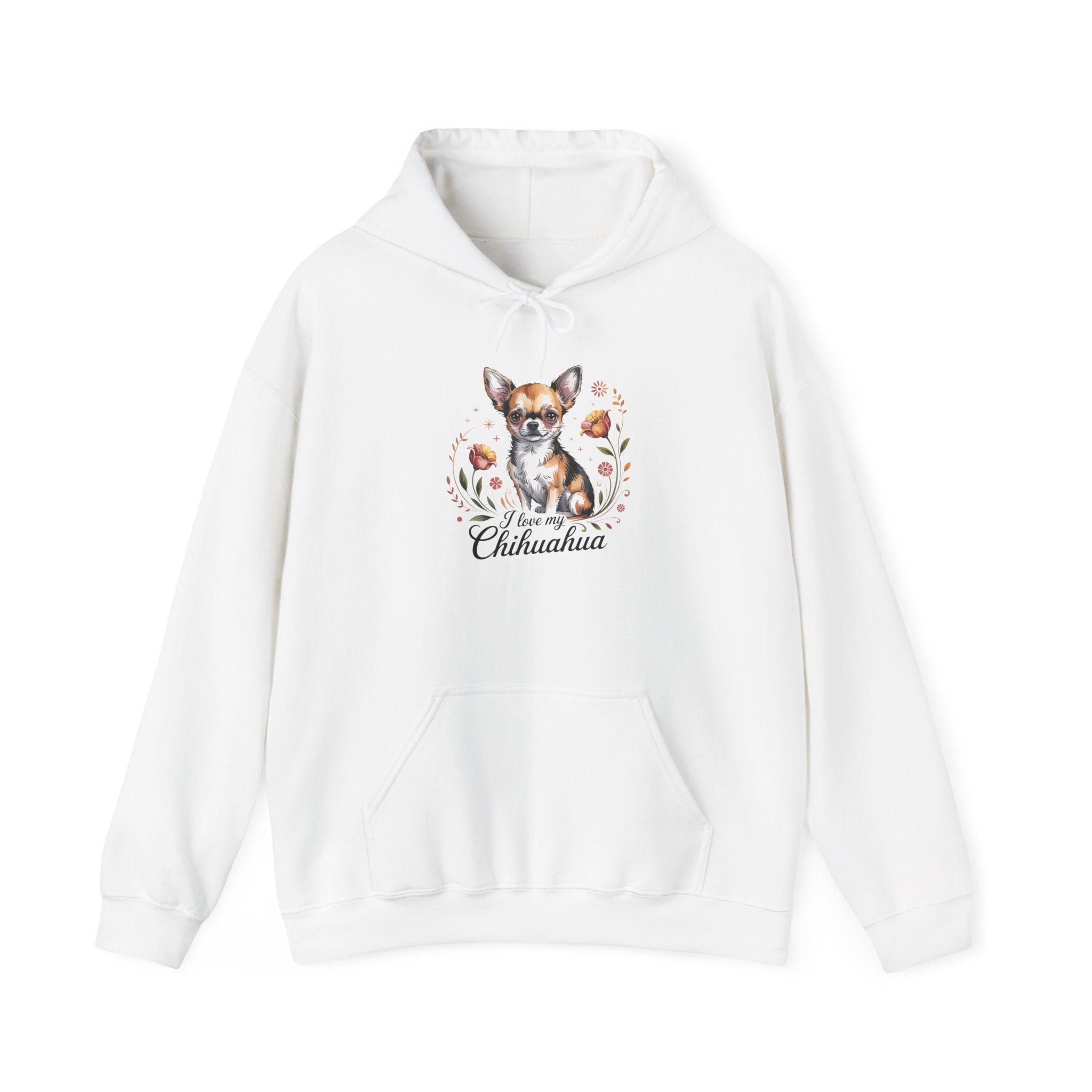 I Love My Chihuahua Hoodie – Cozy Comfort for Dog Lovers