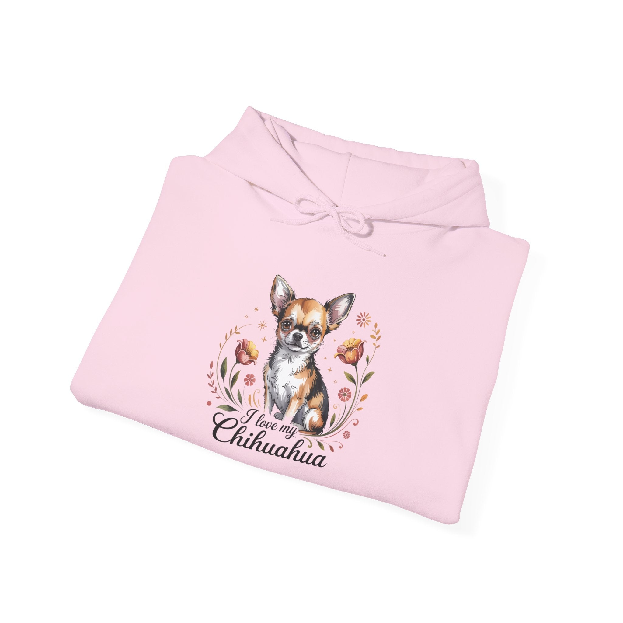 I Love My Chihuahua Hoodie – Cozy Comfort for Dog Lovers