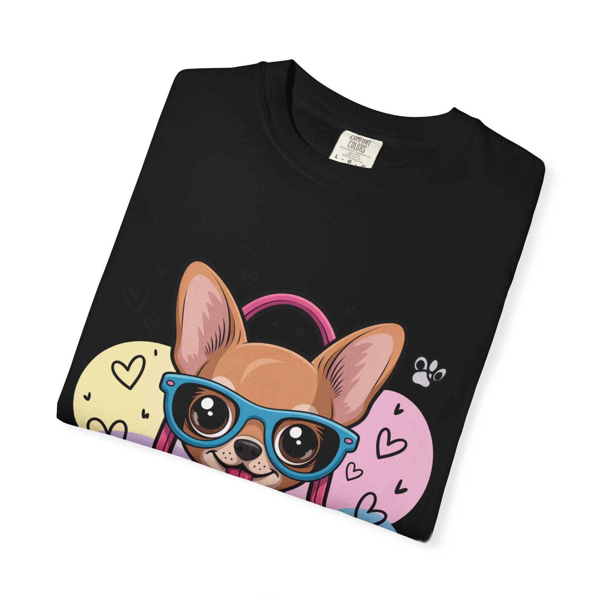 Tiny But Mighty Unisex Garment-Dyed T-shirt Tiny But Mighty! Unisex Garment-Dyed T-shirt, Cute Dog Tee, Pet Lover Gift, Casual Wear, Birthday Gift, Dog Mom Shirt