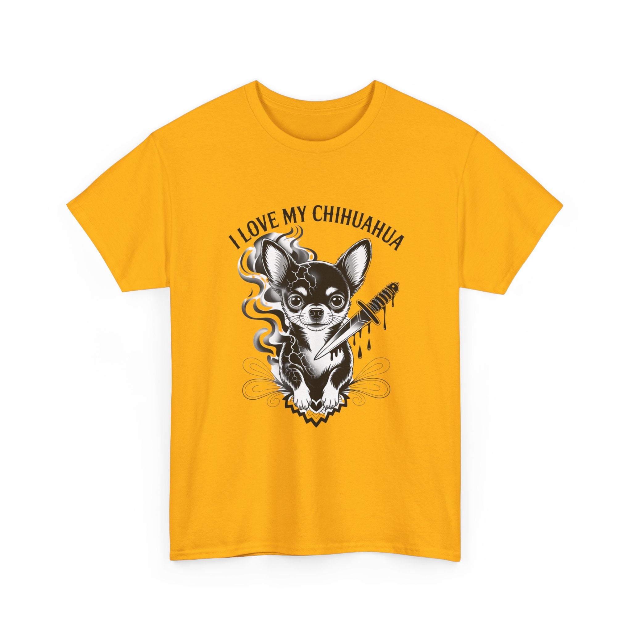 Chihuahua Love Tee, Cute Dog Shirt, Unisex Cotton Tee, Pet Lover Gift, Animal Lover Apparel, Gifts for Dog Owners