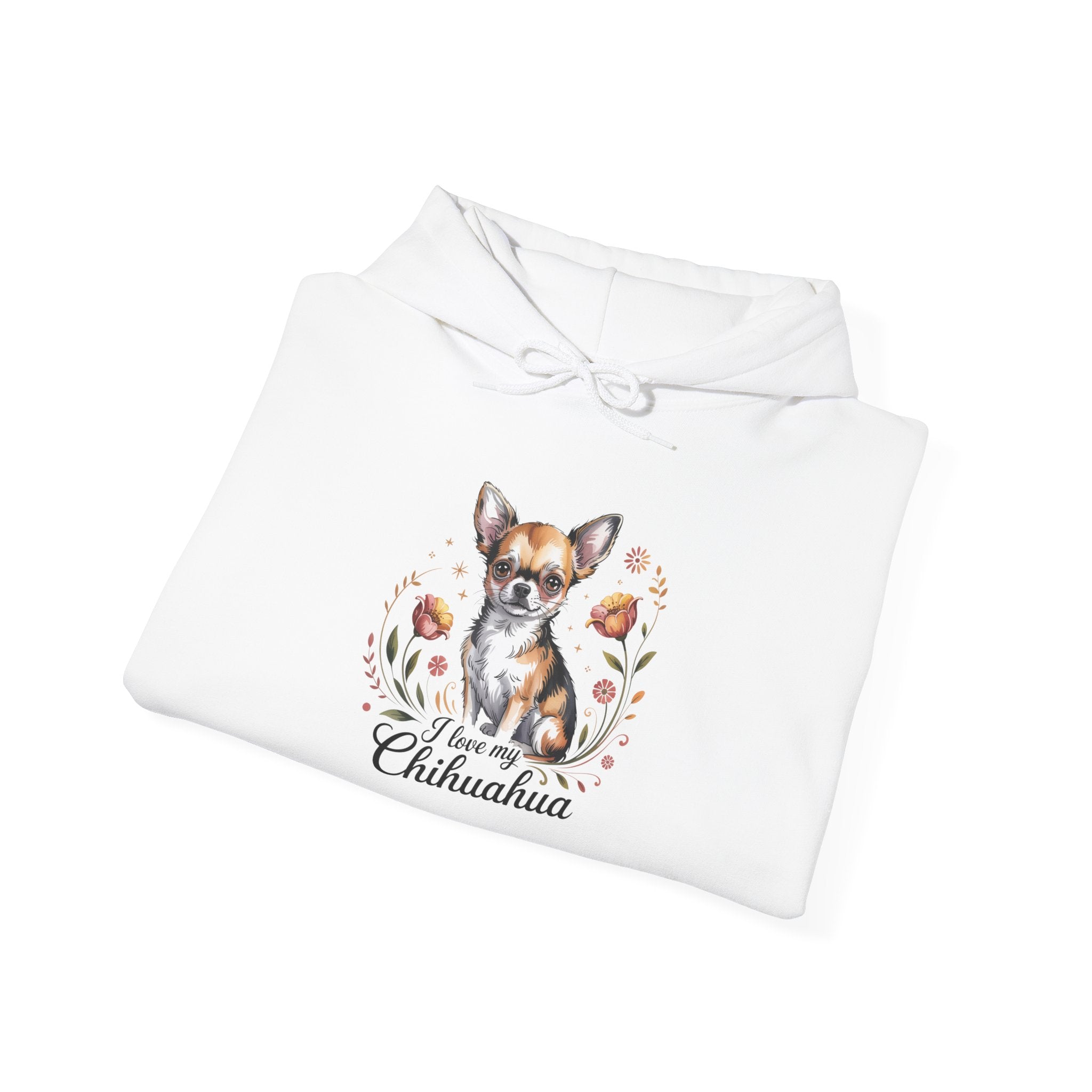 I Love My Chihuahua Hoodie – Cozy Comfort for Dog Lovers