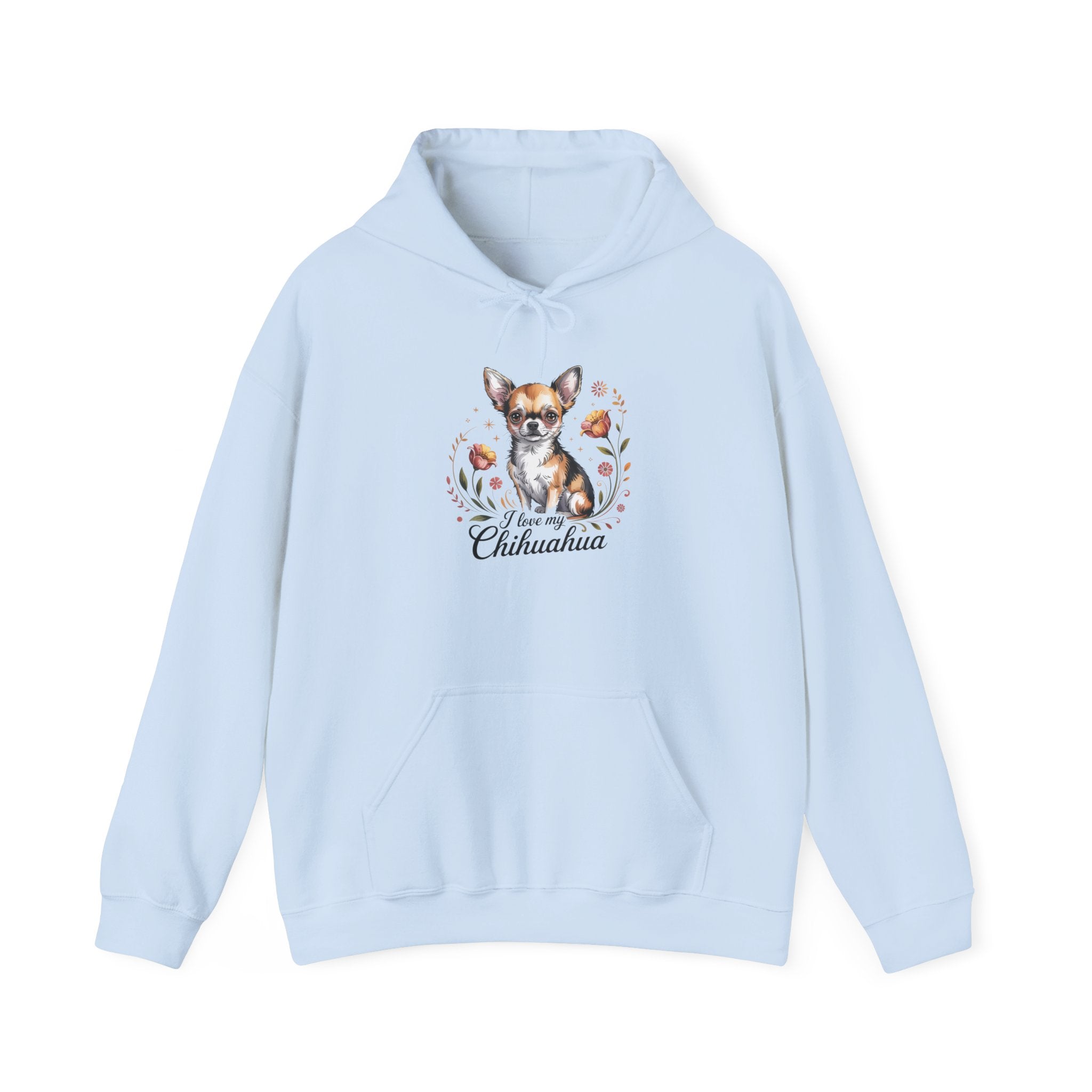 I Love My Chihuahua Hoodie – Cozy Comfort for Dog Lovers