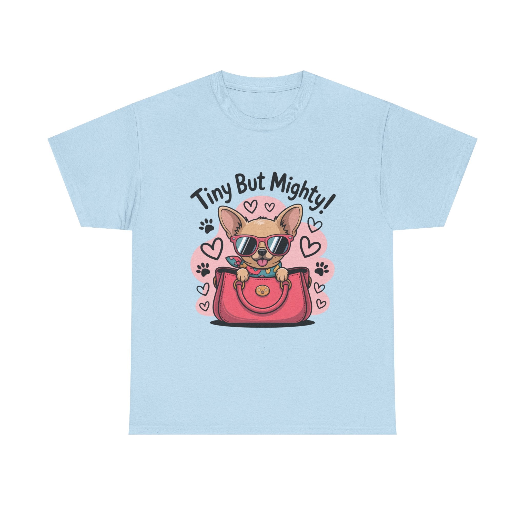 Tiny But Mighty Chihuahua Unisex Heavy Cotton Tee