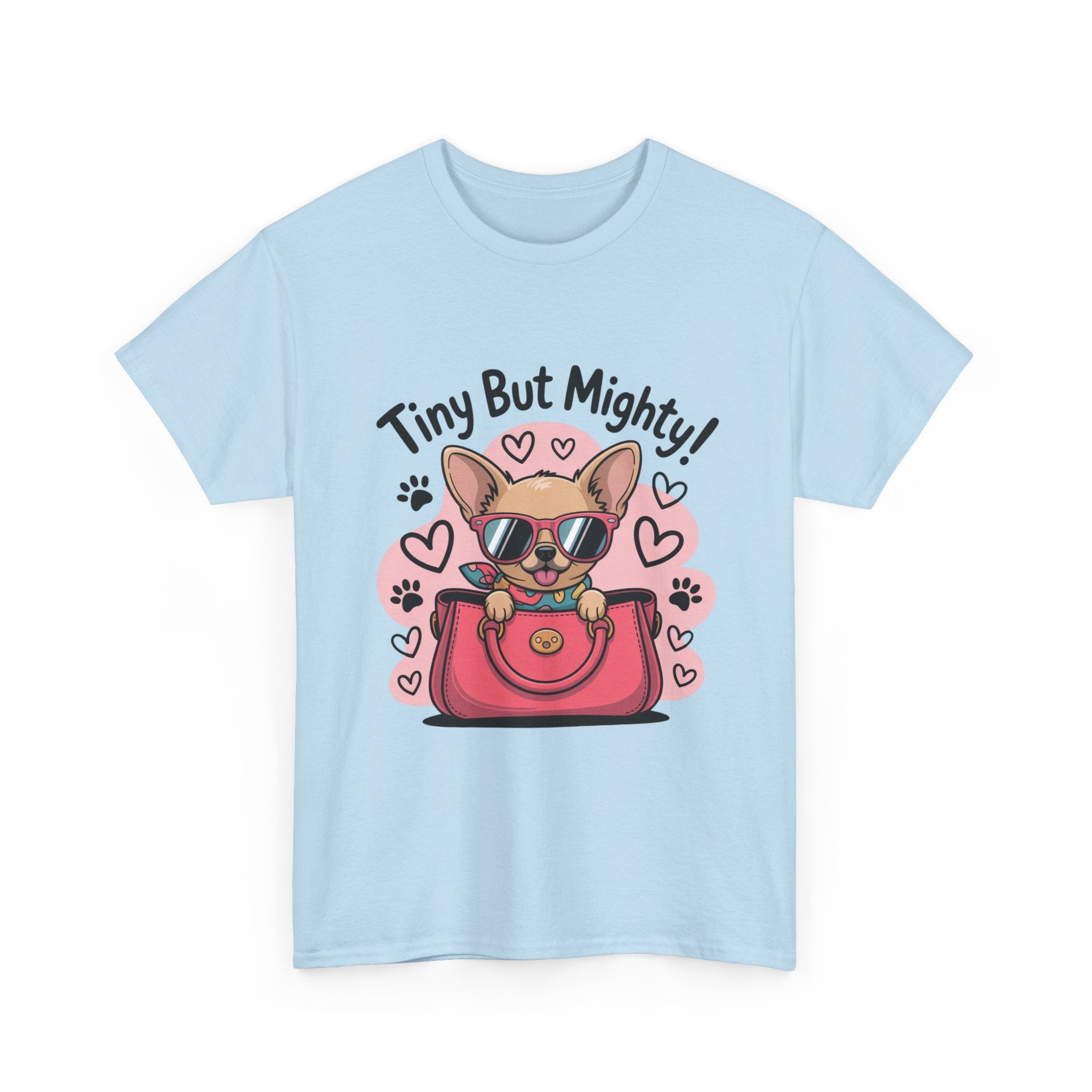 Tiny But Mighty Chihuahua Unisex Heavy Cotton Tee